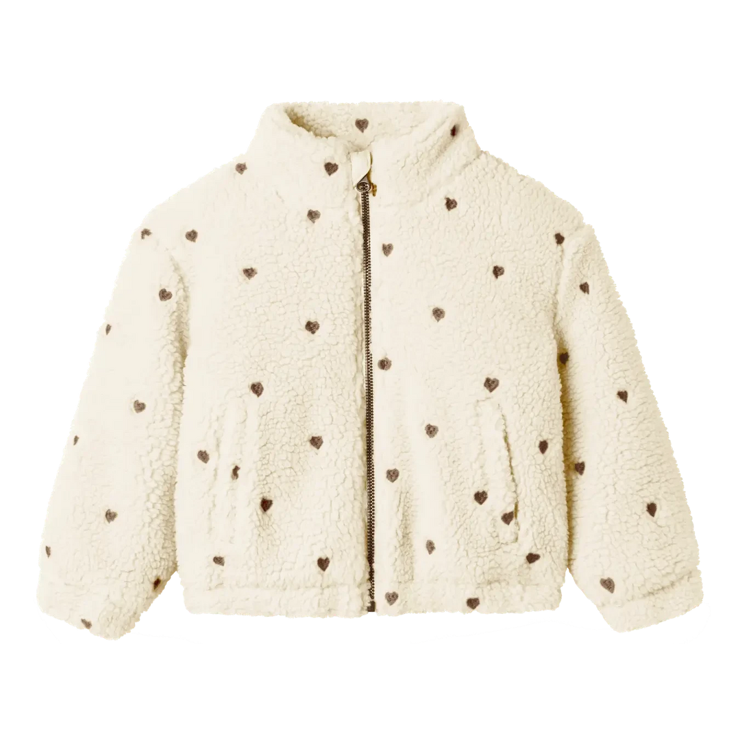 Teddy jasje hearts (92-128) - Kidooz