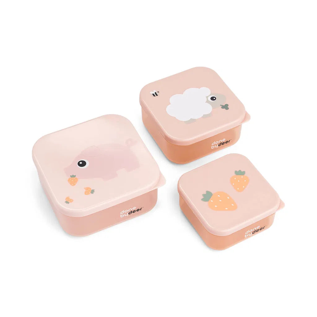 Snack box (3st) tiny farm - Kidooz