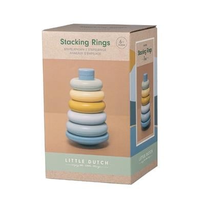 Stapelringen blauw - Kidooz