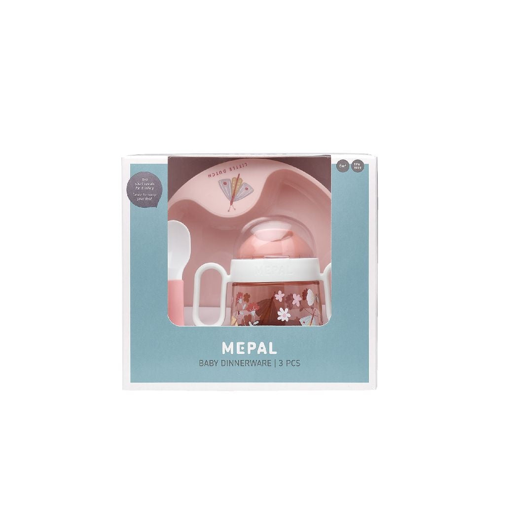 Flowers servies 3-delig - Kidooz