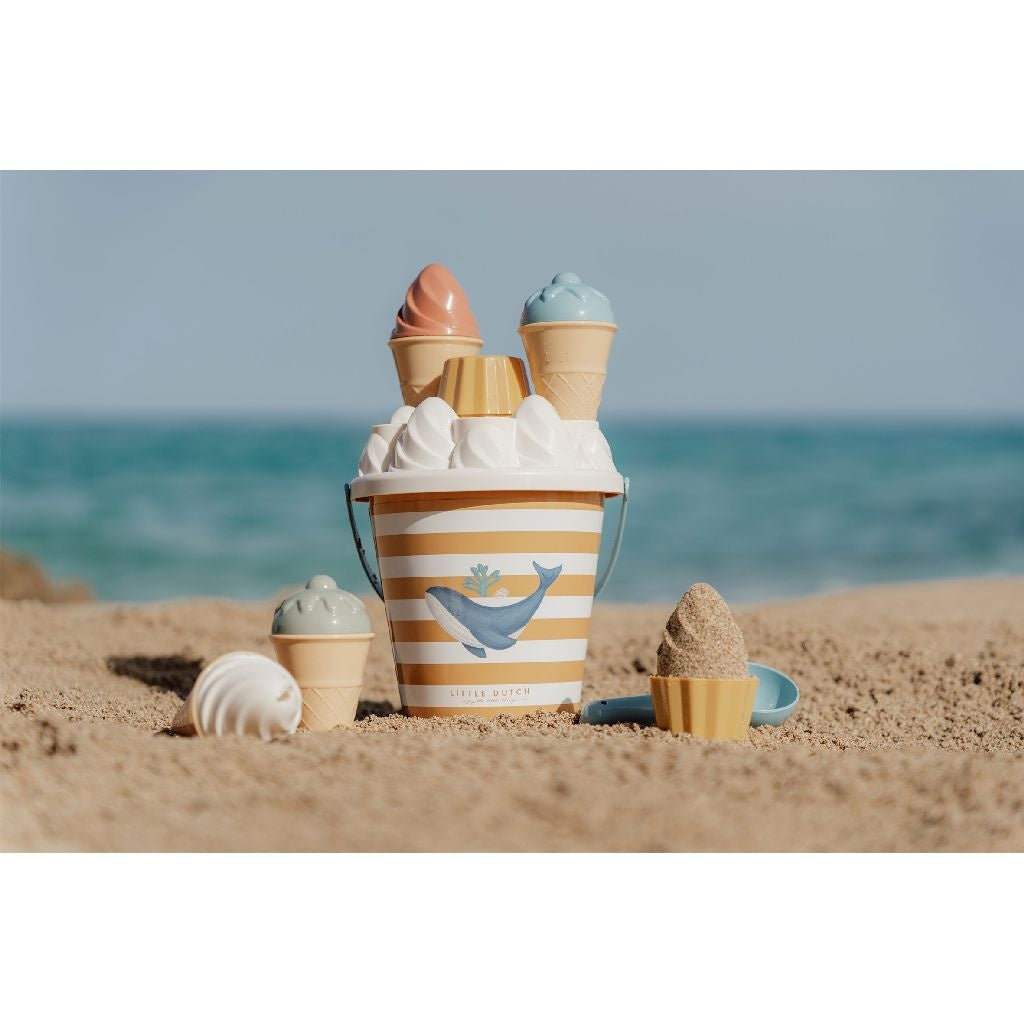 IJsjes strandset (14-delig) ocean dreams blue - Kidooz