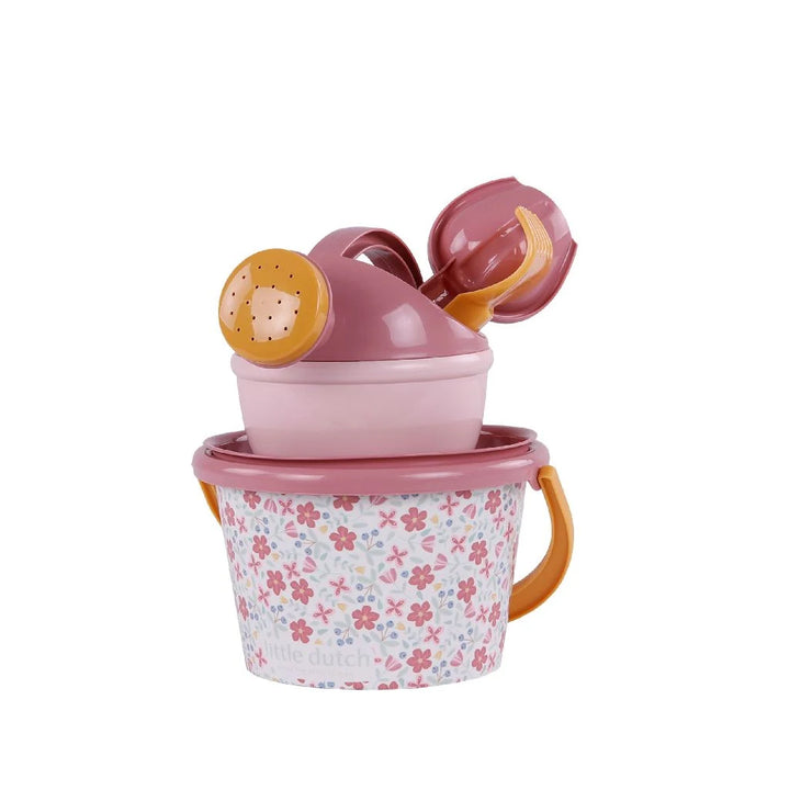 Strandset (5-delig) pink flower - Kidooz