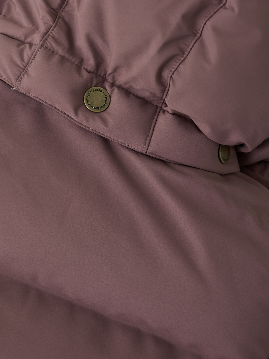 Winterjas rose taupe