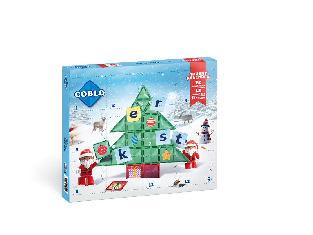 Adventskalender magneten (72-delig) - Kidooz
