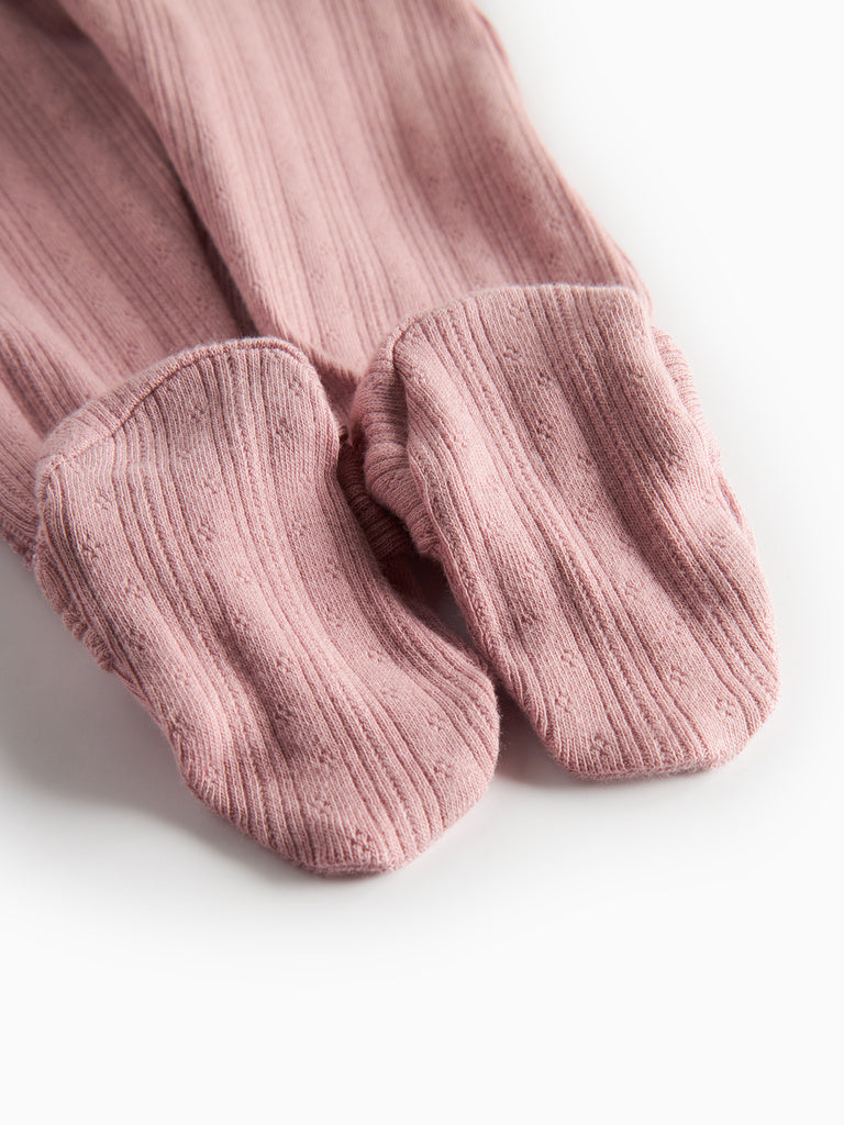 Boxpakje Rubetta pointelle soft berry - Kidooz