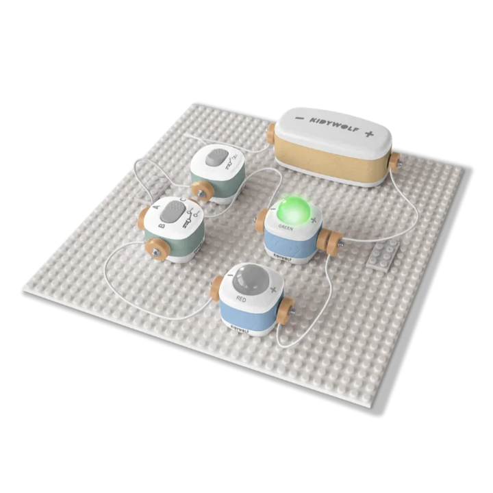 Kidyelec mijn eerste elektriciteitsset (starter 11 modules)