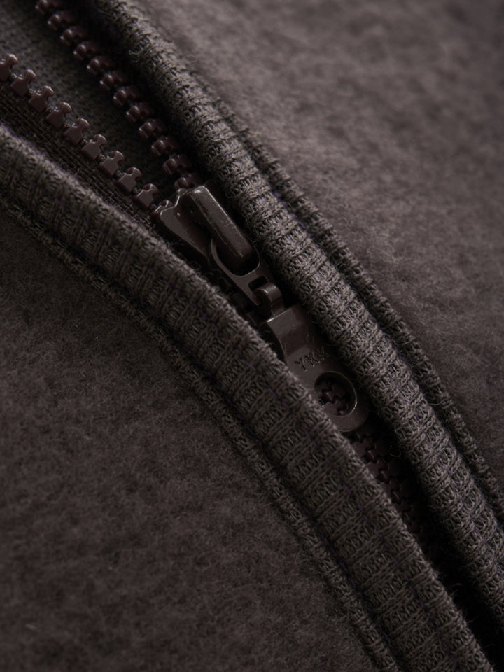 Wollen jasje raisin - Kidooz