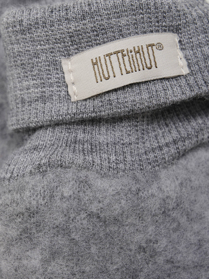 Wollen wantjes medium grey melange