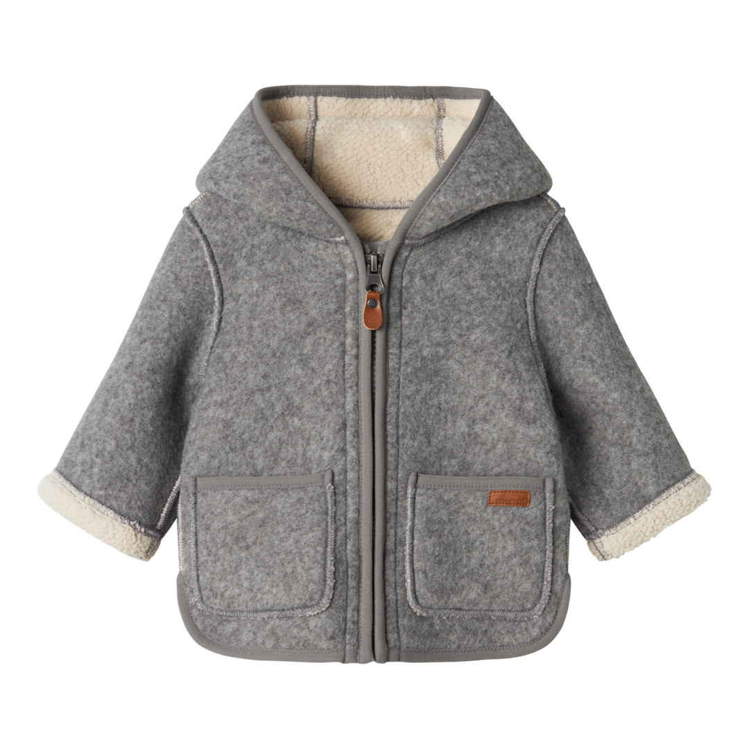 Jasje light grey melange - Kidooz