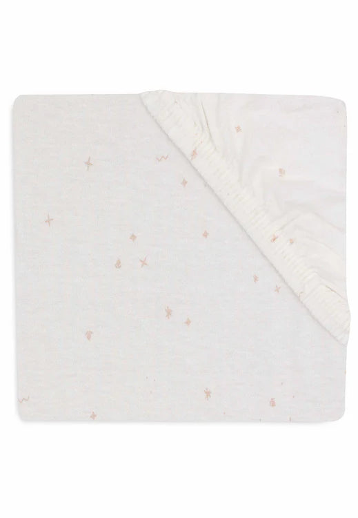Hoeslaken twinkling wild rose - Kidooz