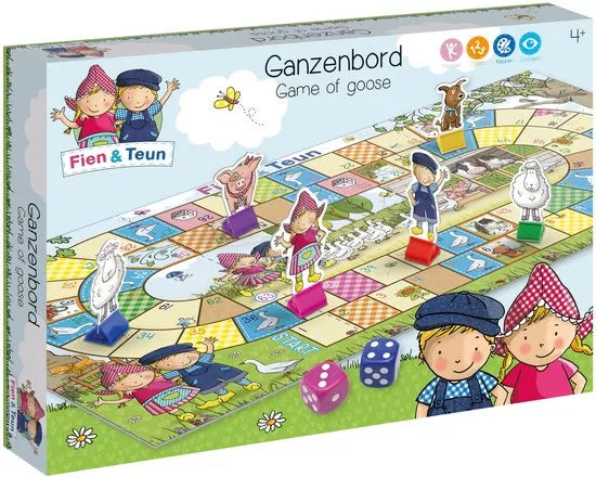 Fien & Teun ganzenbord