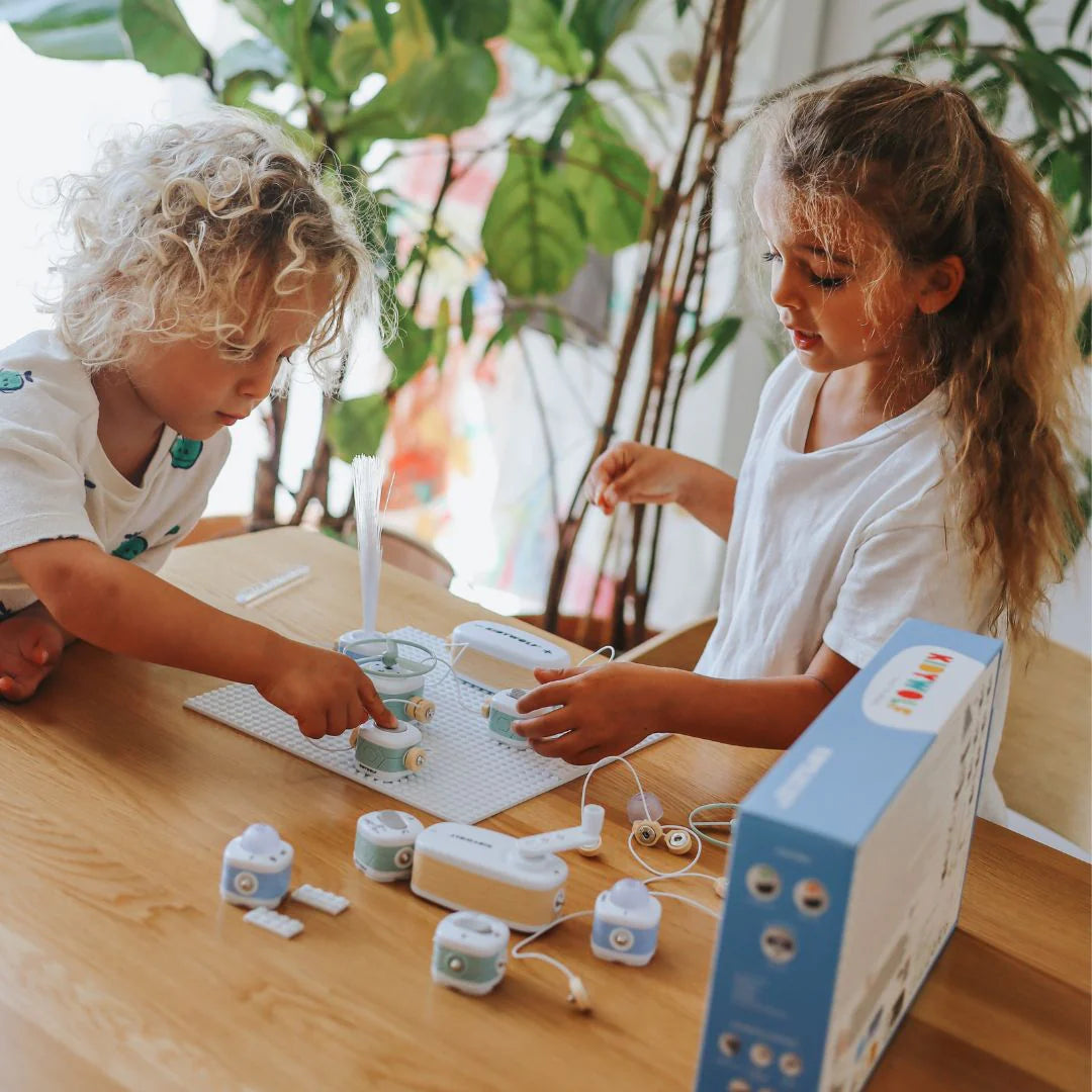 Kidyelec mijn eerste elektriciteitsset (starter 11 modules)