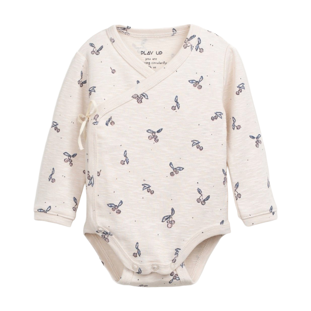 PRINTED RIB FLAMÉ ROMPER PENCIL MEDRONHOS