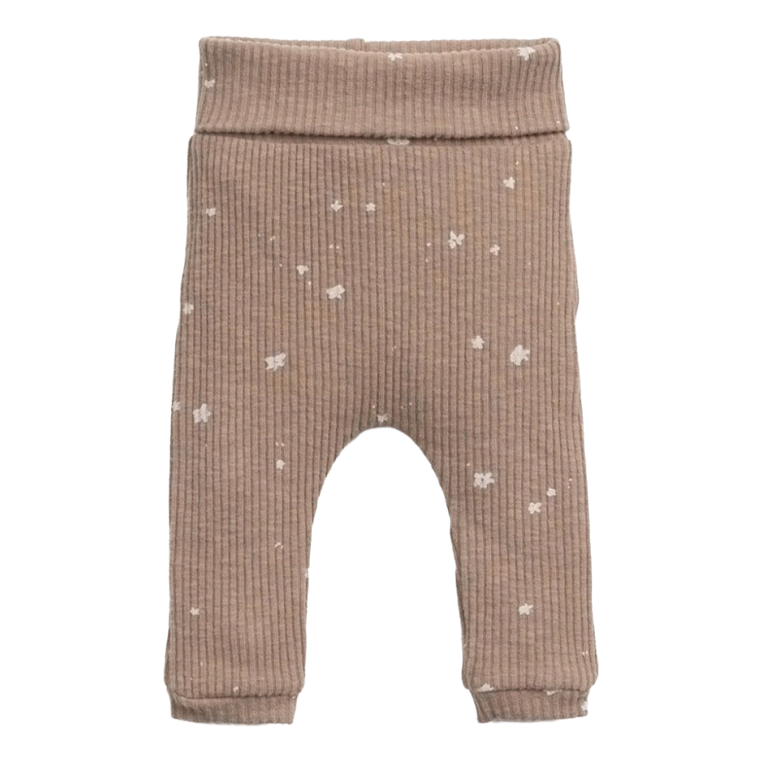 PRINTED RIB FLAMÉ LEGGING ANCESTRAL
