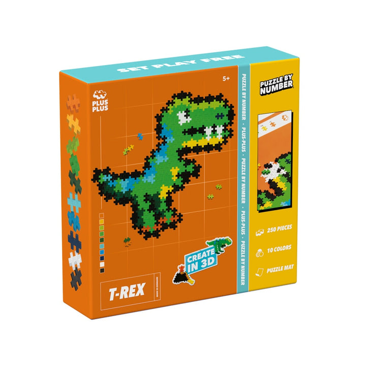 Puzzle by number – T-REX (250 st)