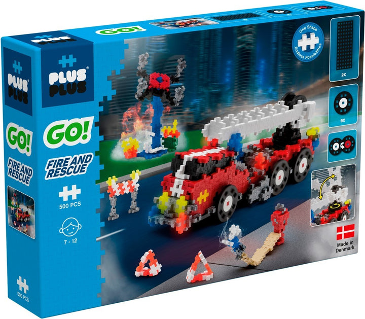 Go fire rescue (500st) - Kidooz