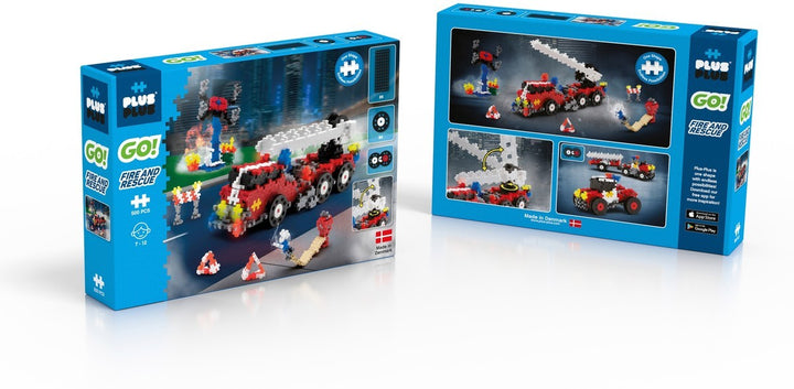 Go fire rescue (500st) - Kidooz
