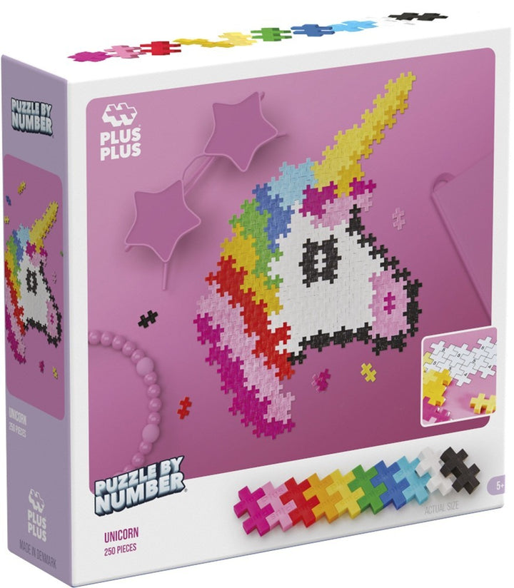 Puzzle by number – UNICORN (250 st)