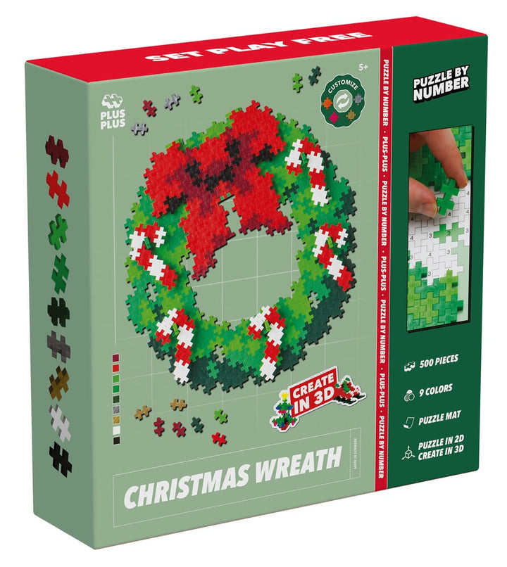 Puzzle by number — XMAS edition - Kidooz