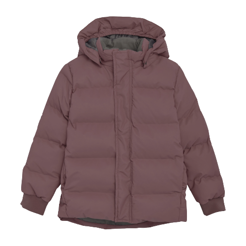 Winterjas rose taupe