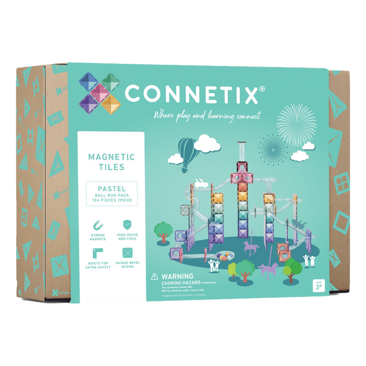 Knikkerbaan pastel 106-delig