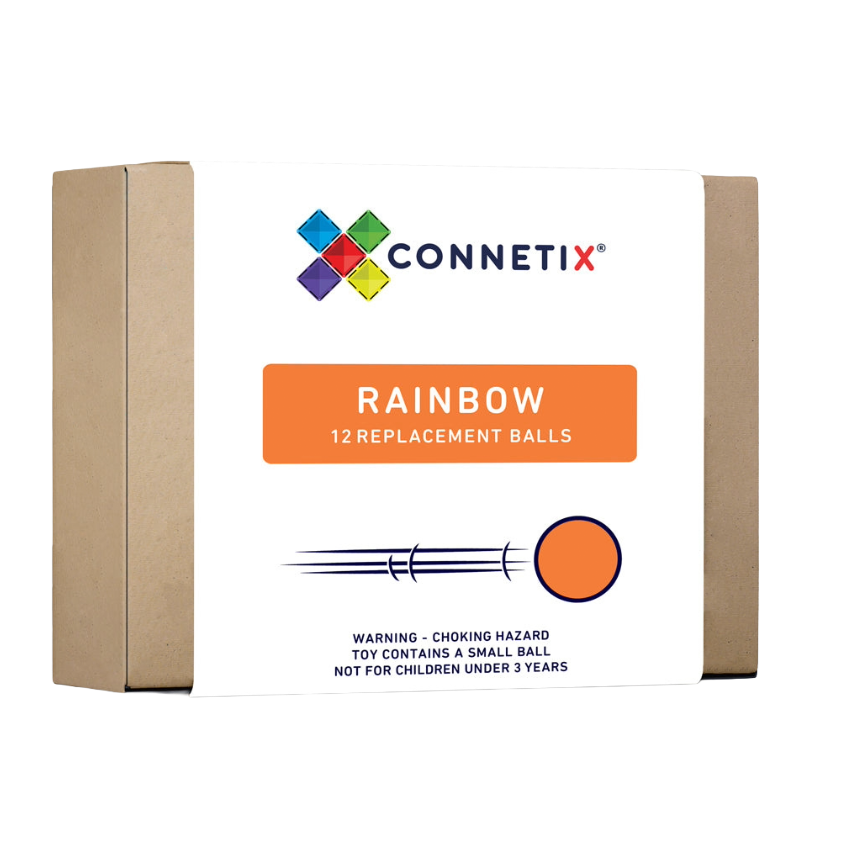 Extra ballen knikkerbaan rainbow