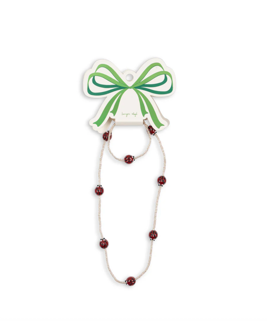 Lieveheersbeestje sieraden set