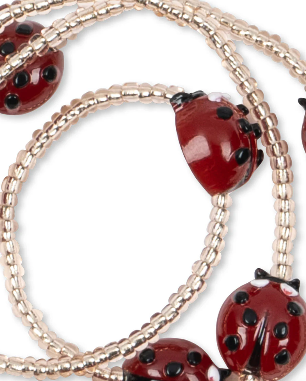 Lieveheersbeestje sieraden set