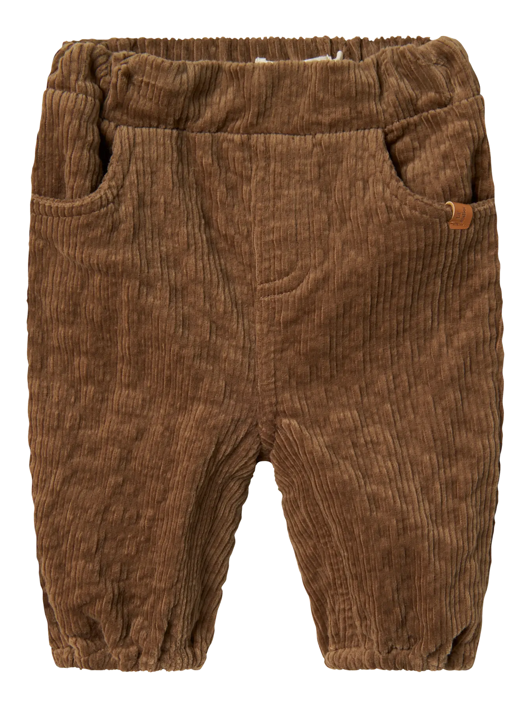 Corduroy broek sepia tint