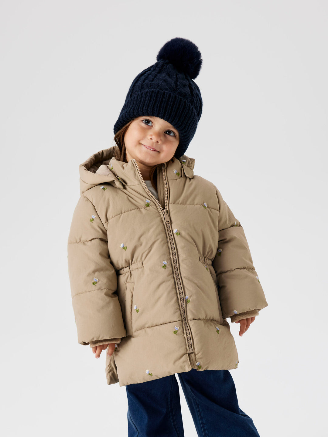 Winterjas silver mink - Kidooz
