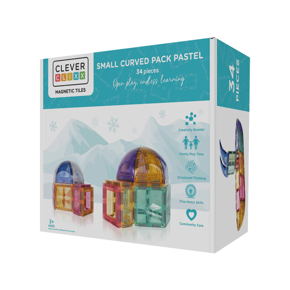 Small curved dome pack (34-delig) - Kidooz