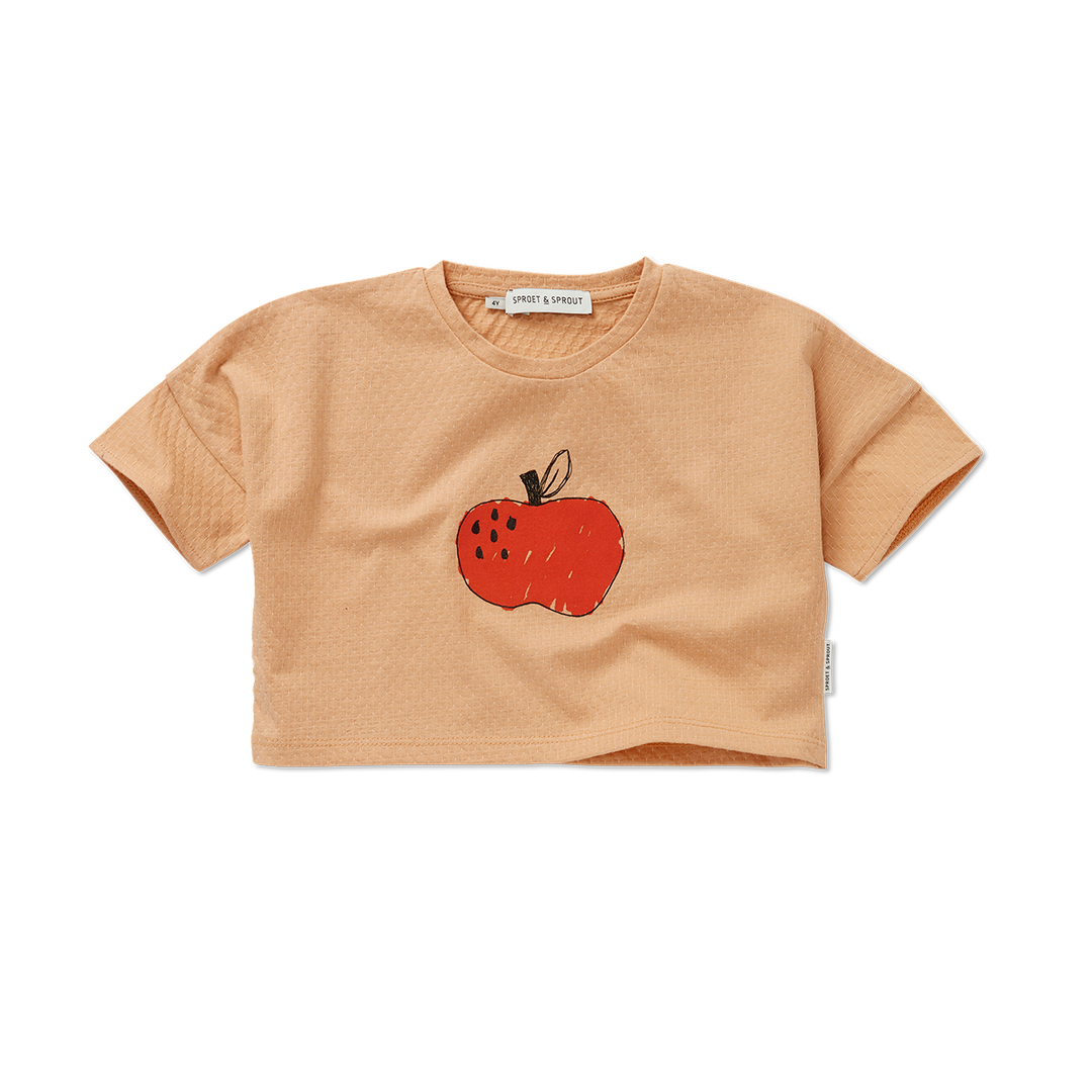 Cropped T-shirt apple Nectarine primary