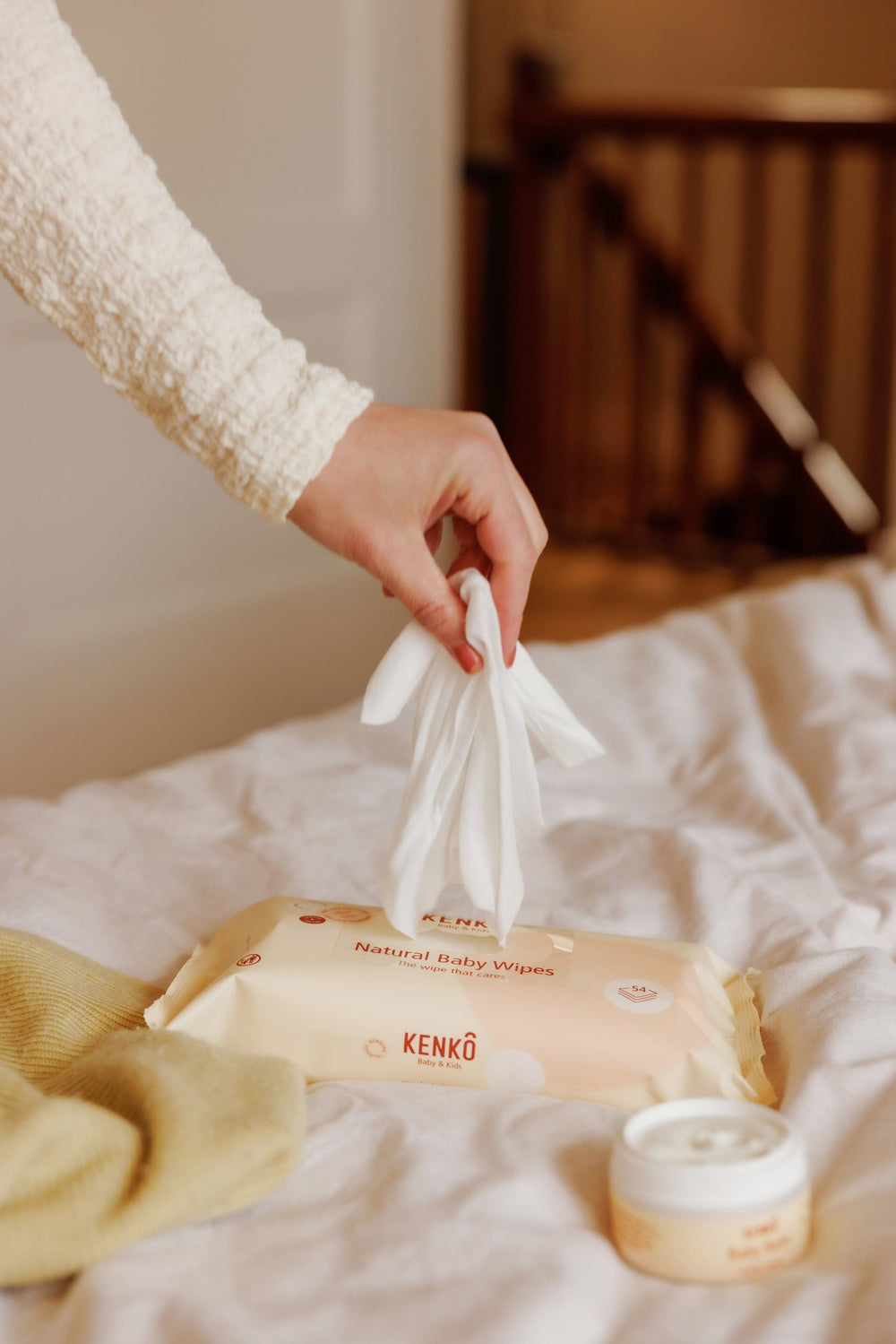 Billendoekjes 3-in-1 met luiercrème - Kidooz