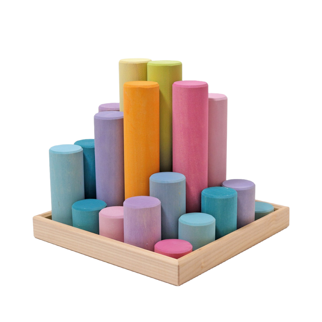 Pastel rollers groot - Kidooz