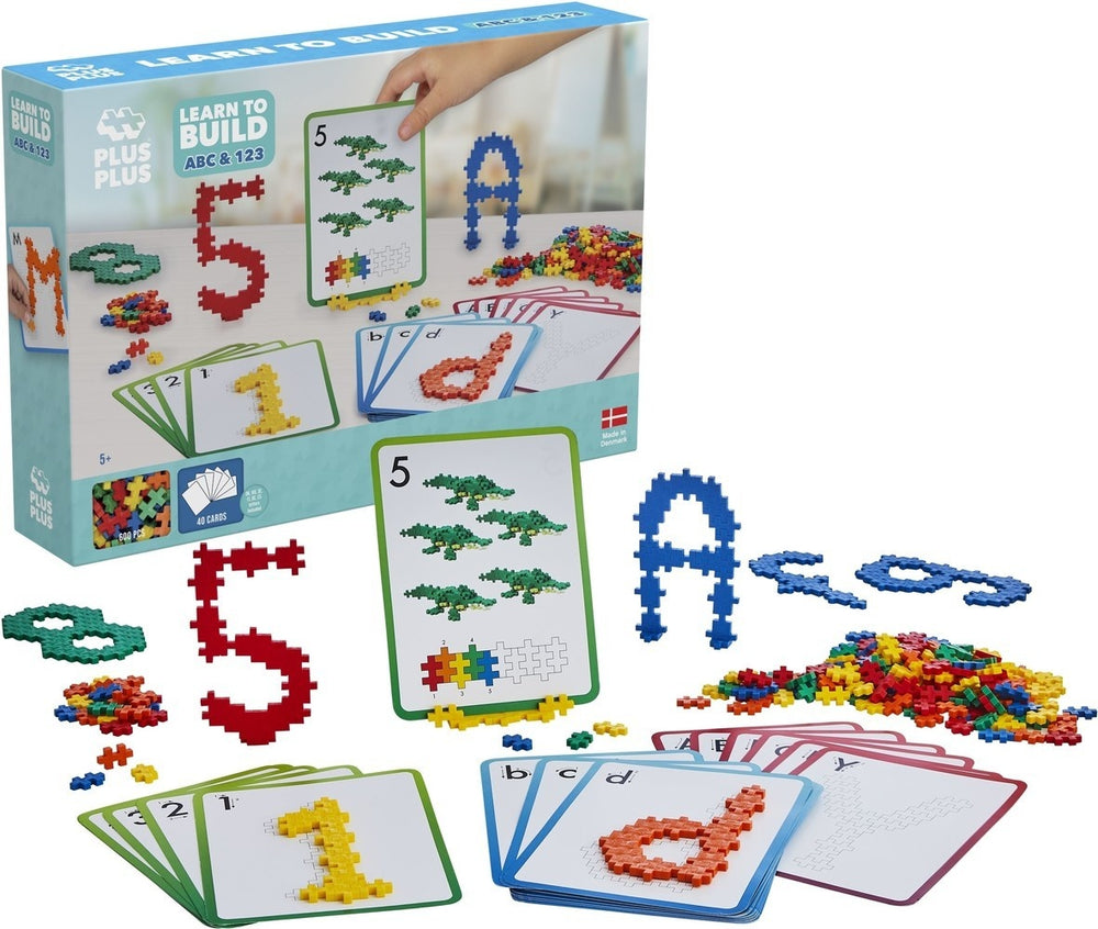 Learn to build abc/123 (600st) - Kidooz