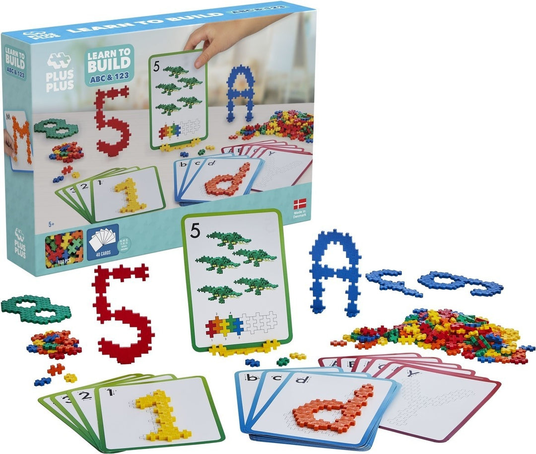 Learn to build abc/123 (600st) - Kidooz