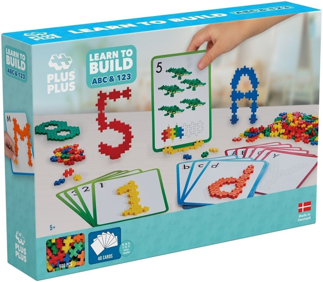 Learn to build abc/123 (600st) - Kidooz