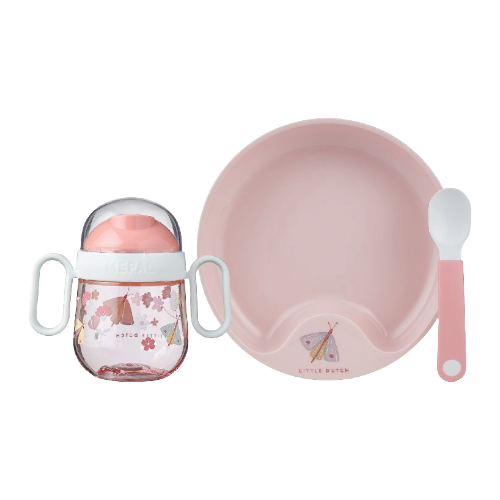 Flowers servies 3-delig - Kidooz