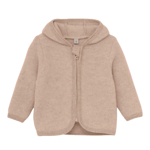 Wollen jasje mahogany rose - Kidooz