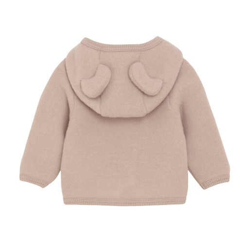 Wollen jasje mahogany rose - Kidooz