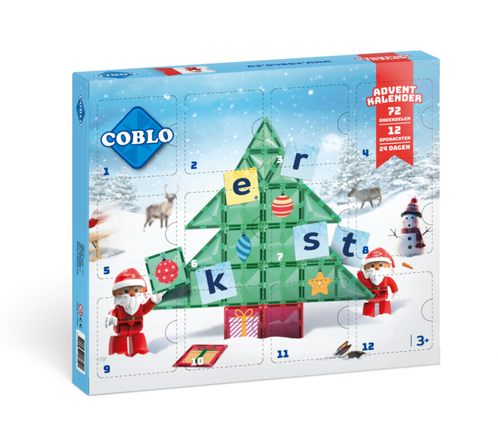Adventskalender magneten (72-delig) - Kidooz