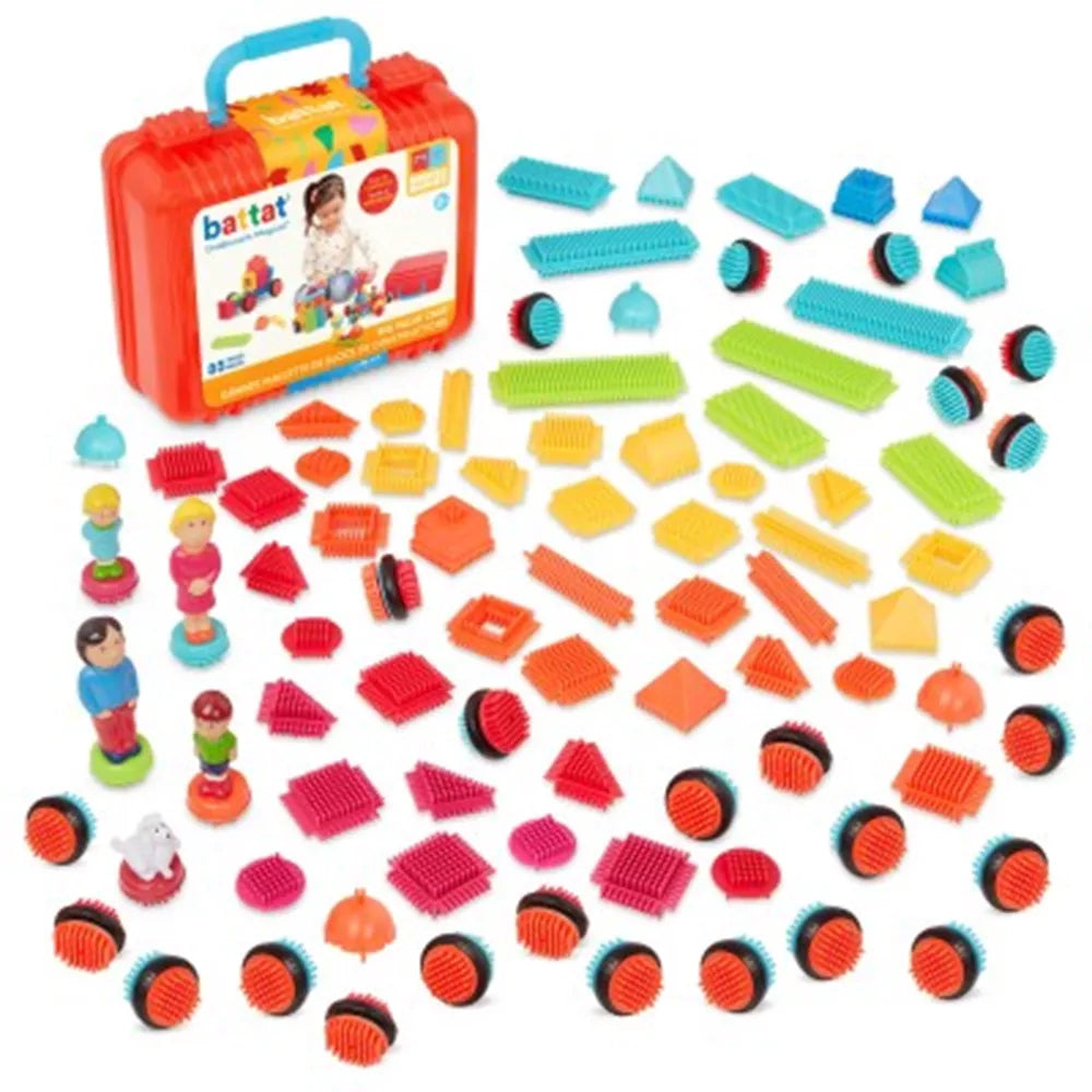 Bristle Blocks 85 delig in koffer