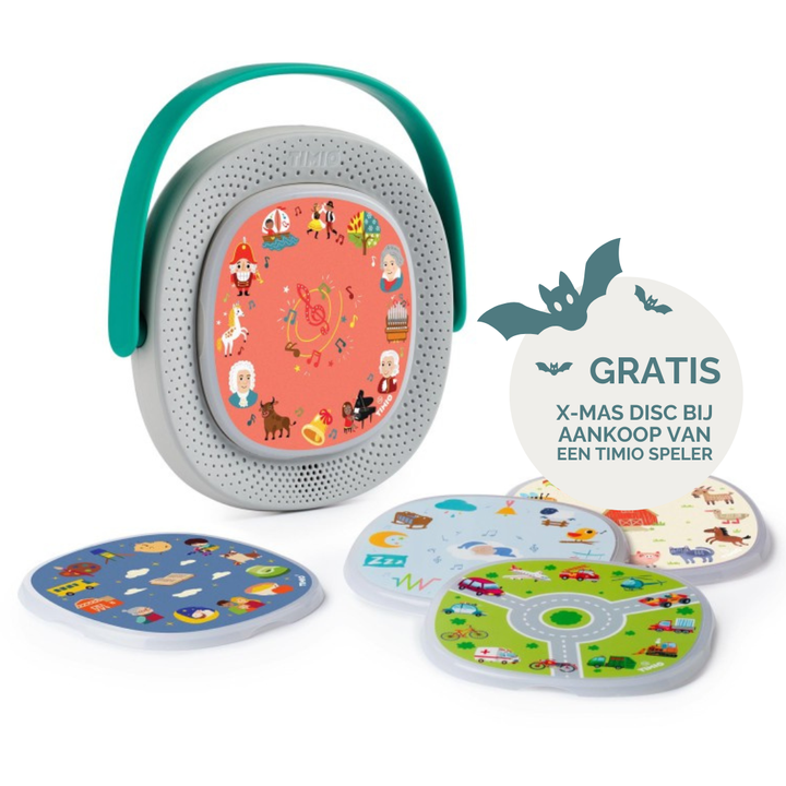 Audiospeler met 5 discs