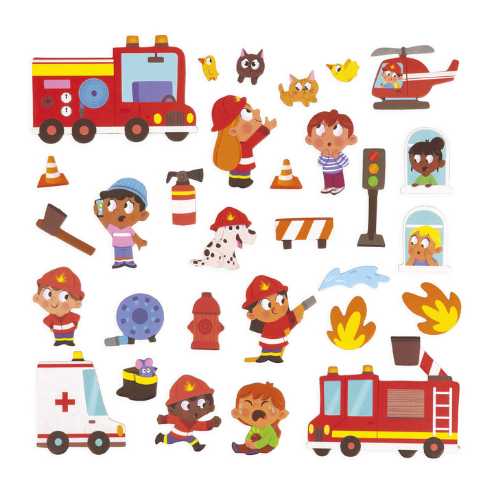 Magneti stories brandweer - Kidooz