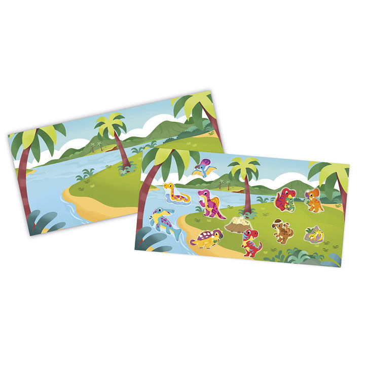 Atelier - 2 jaar - Herbruikbare stickers Dino