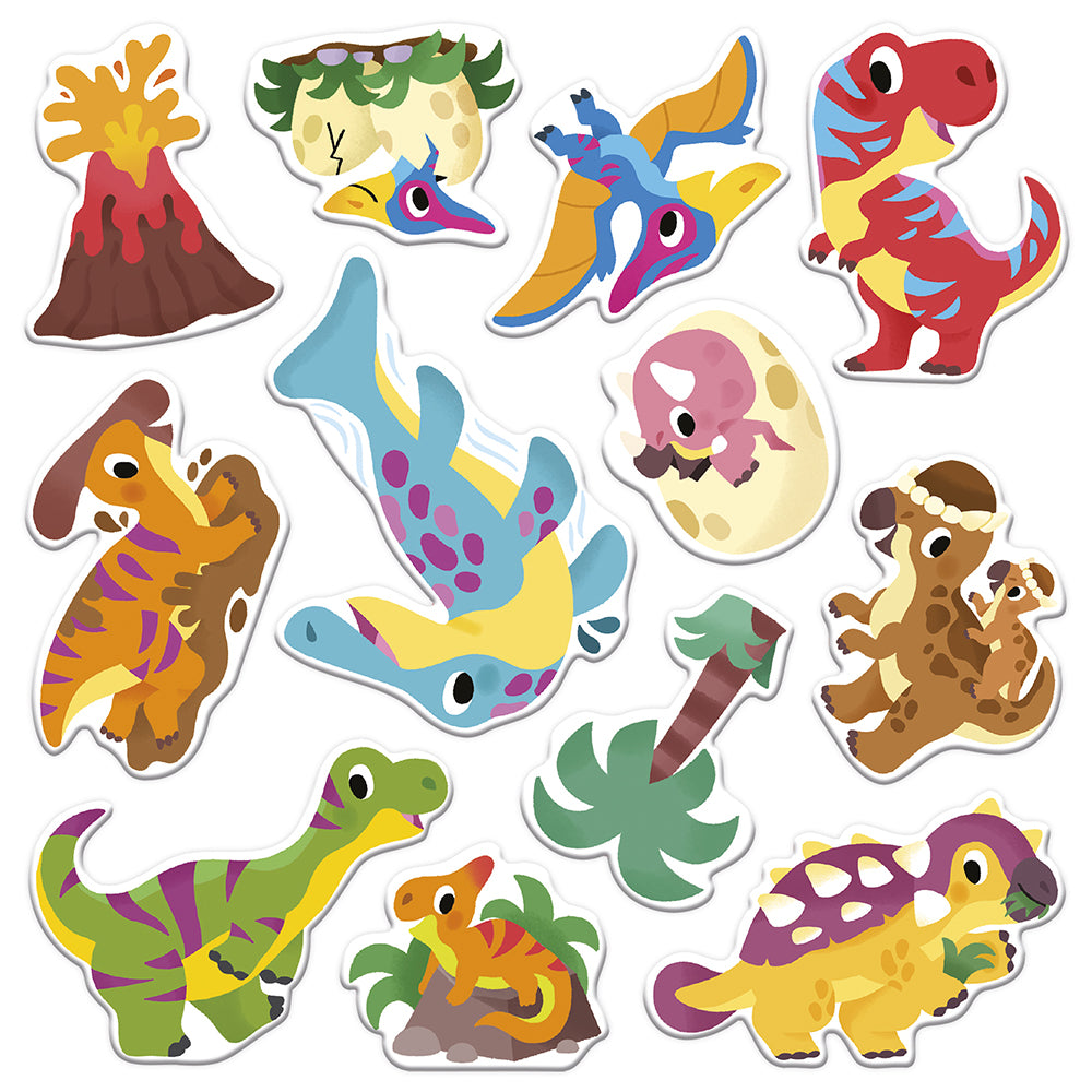 Atelier - 2 jaar - Herbruikbare stickers Dino
