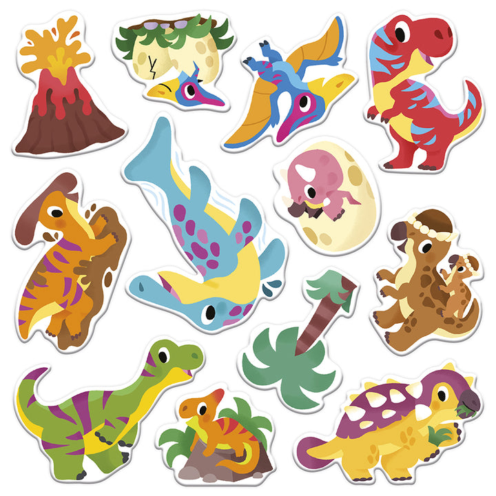 Atelier - 2 jaar - Herbruikbare stickers Dino