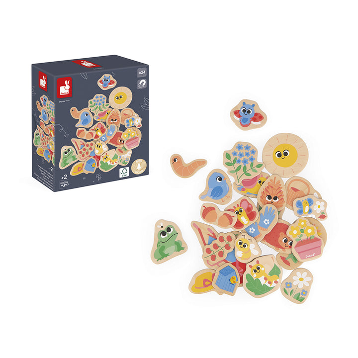 Magneetset - De tuin