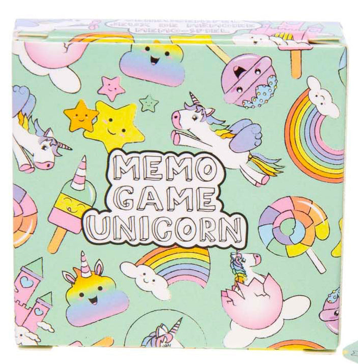 Mini Memospel Unicorn