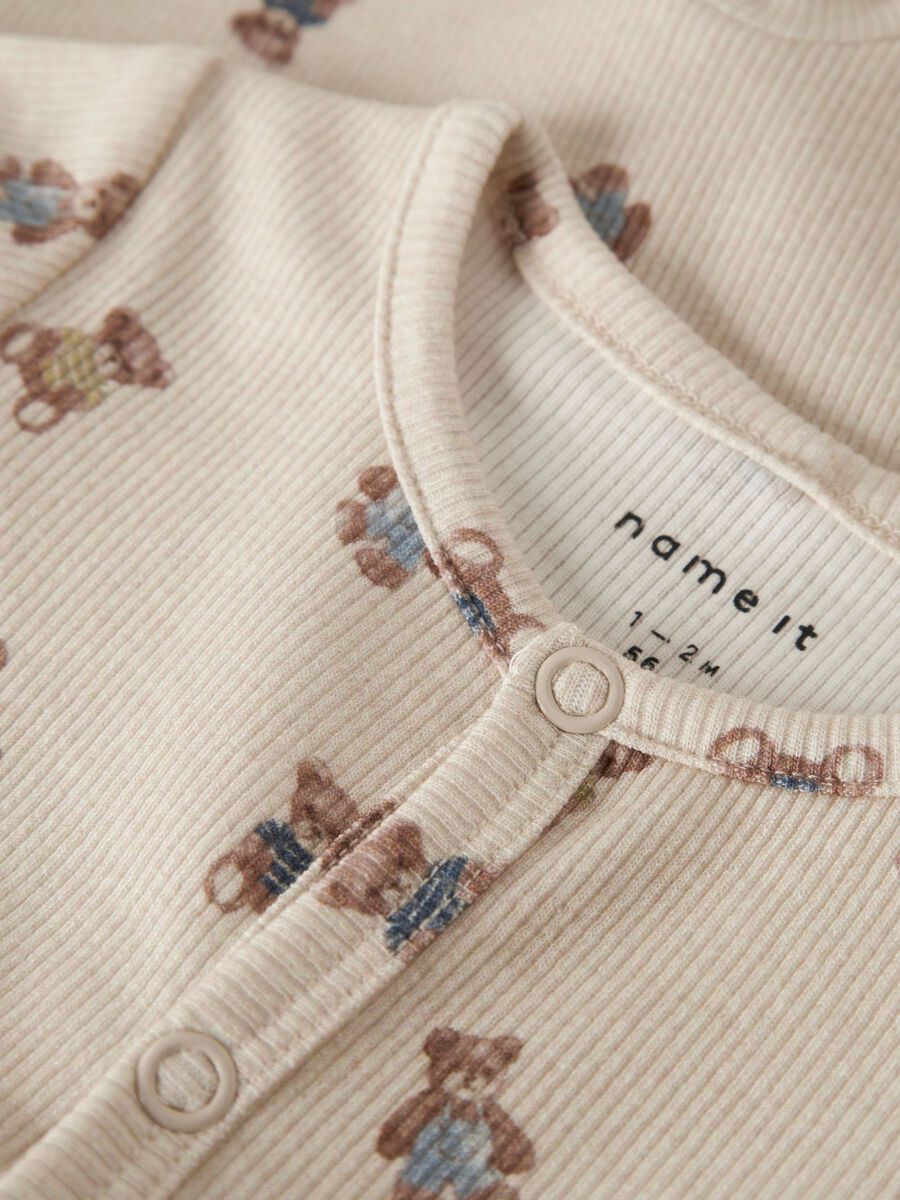 NBMDENKAB LS BODYSUIT Peyote Melange